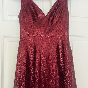 Women’s Maroon Formal Dress